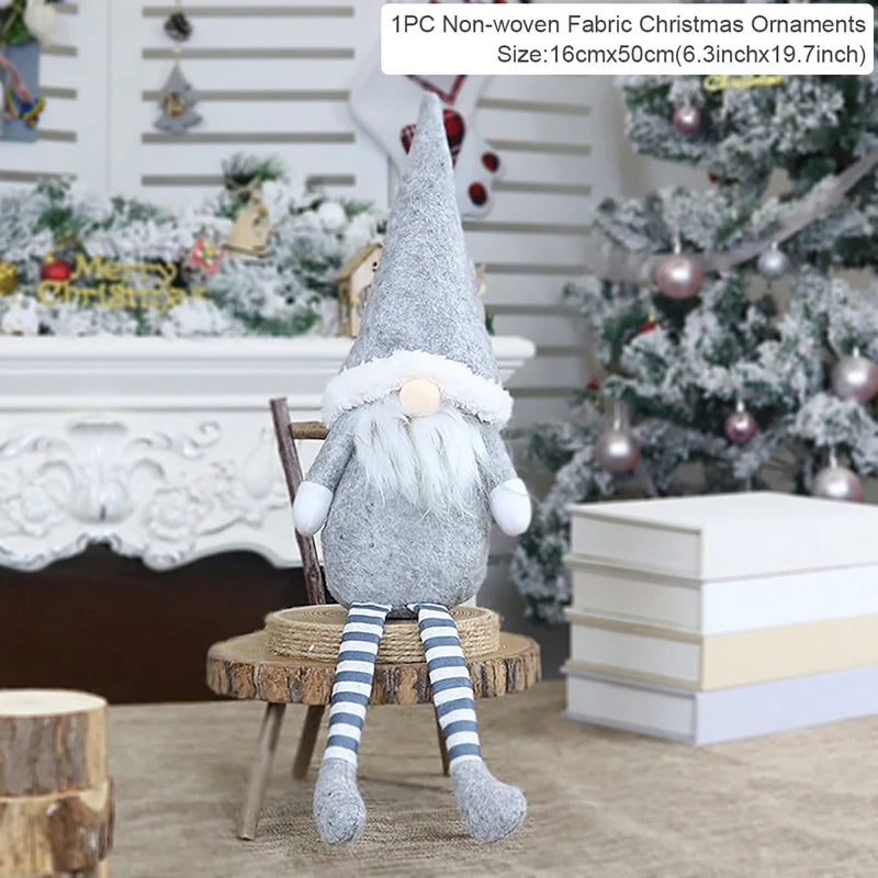 Małe Śmieszne Domowe Gnomy Pod Choinkę - Niesamowite Ozdoby Na Święta